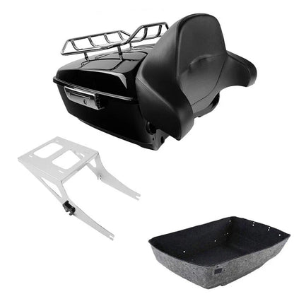 Backrest Trunk Mount for Harley Fatboy 2008-2017