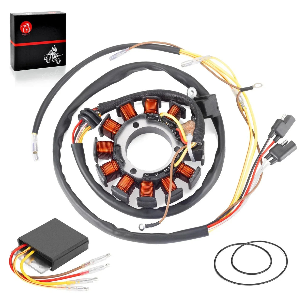 2x Stator Regulator Rectifier for Polaris Magnum 500 4x4 2000-2001