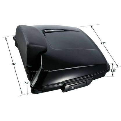 Trunk Mount Rack Pad for Harley Road Glide Touring 2014–2026