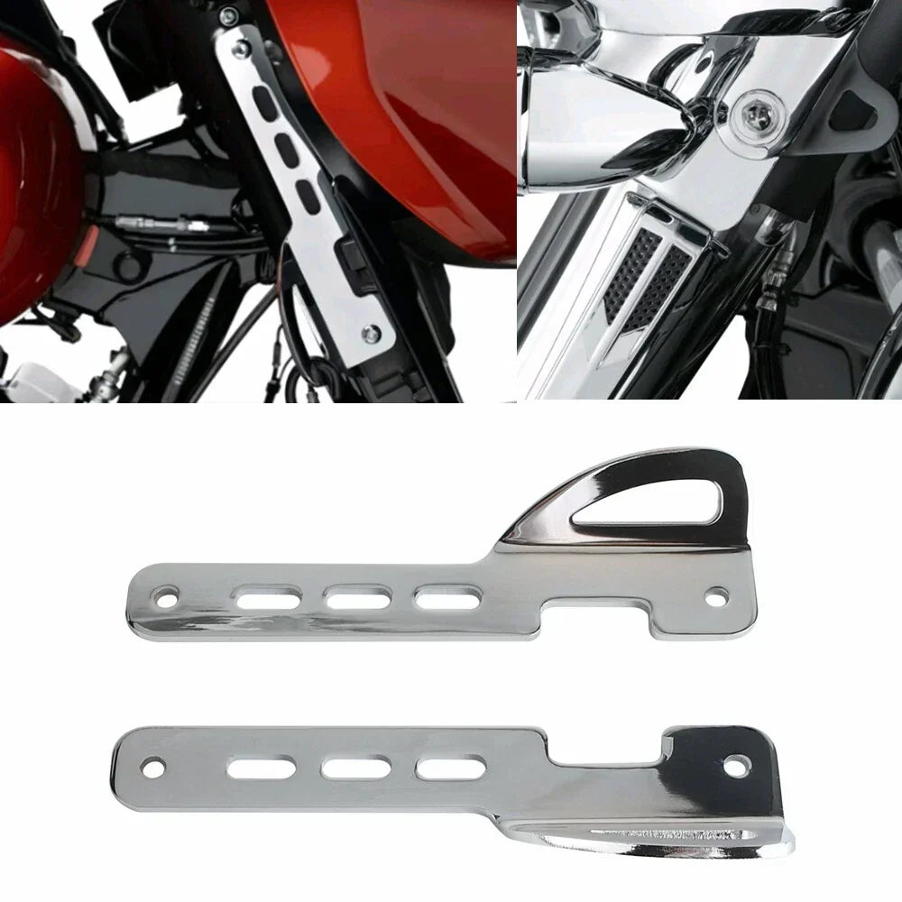 Tie-Down Mount Brackets, Chrome Finish for 2023-2024 Harley FLHXSE
