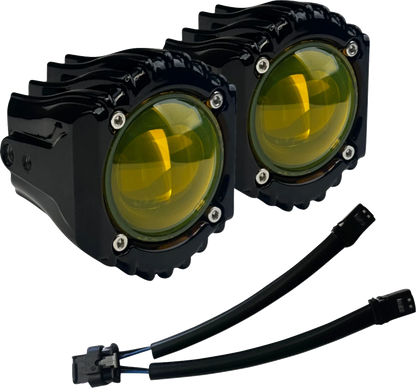 SD-FOG-4Y Fog Light for Harley-Davidson - Selective Yellow
