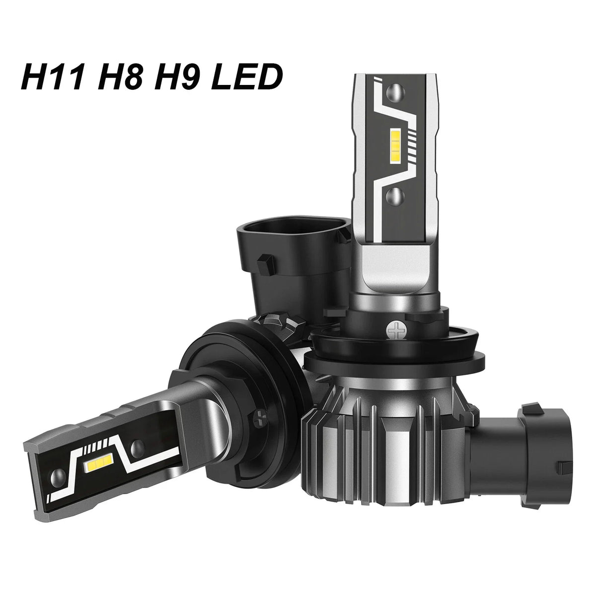 LED Headlight Bulb H11 6500K 10000LM Halogen Replacement