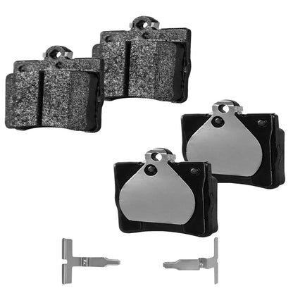 Rear Semi-Metallic Brake Pad Set for Mercedes Benz C230 1999-2005