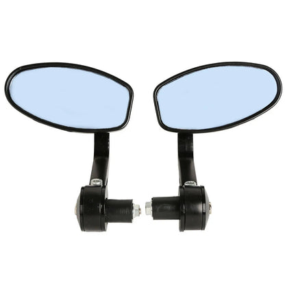 7/8" Bar End Mirrors 22mm for Harley and Honda Motorcycles