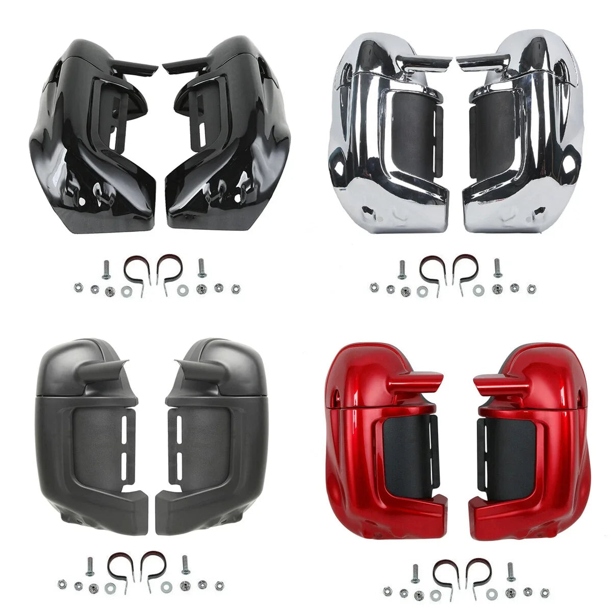 Vented Lower Fairings for Harley Street Glide Road King 1983-2013