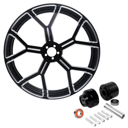 21-Inch Front Rim for Harley Touring (2008–2023) with Single Disc Hub