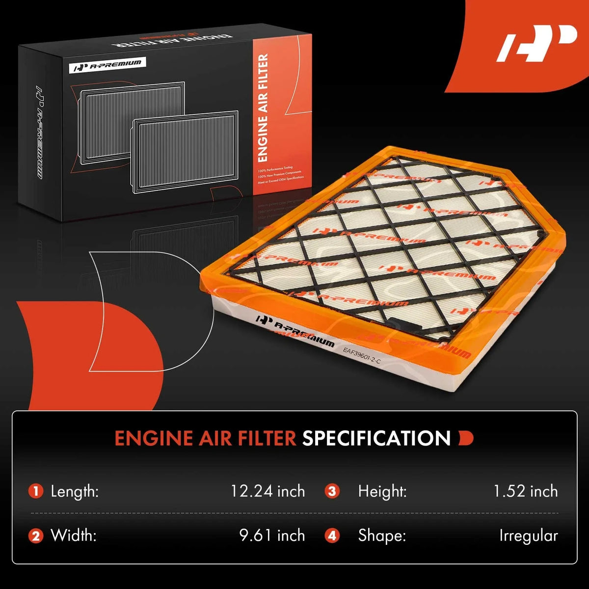 Engine Air Filter V6 3.0L for Ford Ranger (2022–2026)