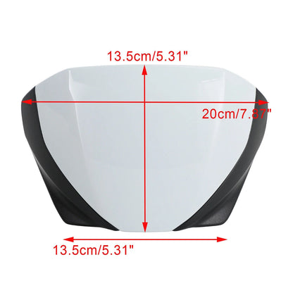 Windshield Fairing Deflector - White for Trident 660 (2021–Present)