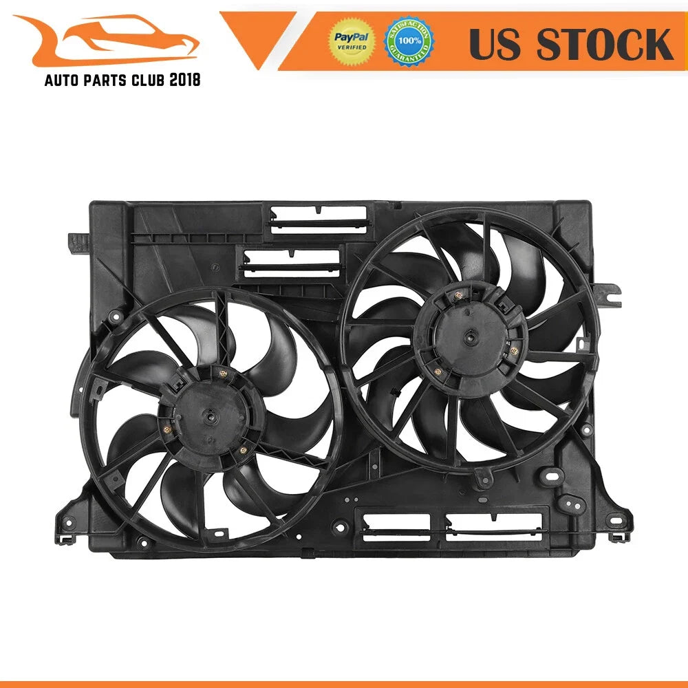 Dual Radiator Cooling Fan for Lincoln Continental (2017–2020)