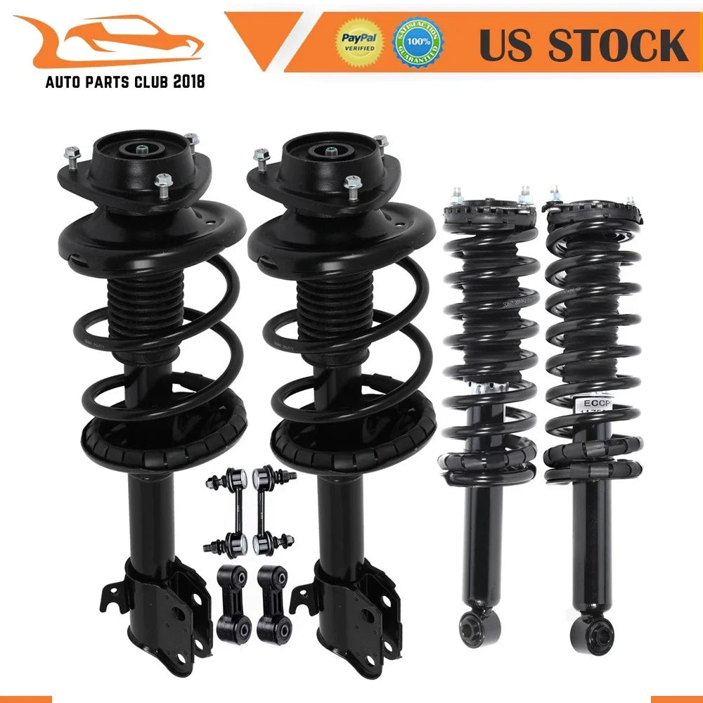 Strut Kit with Coil Springs and Sway Bar Links for Subaru Outback 2000-2004