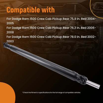 Rear Prop Shaft Assembly for 4WD Dodge Ram 1500 (2002-2008)