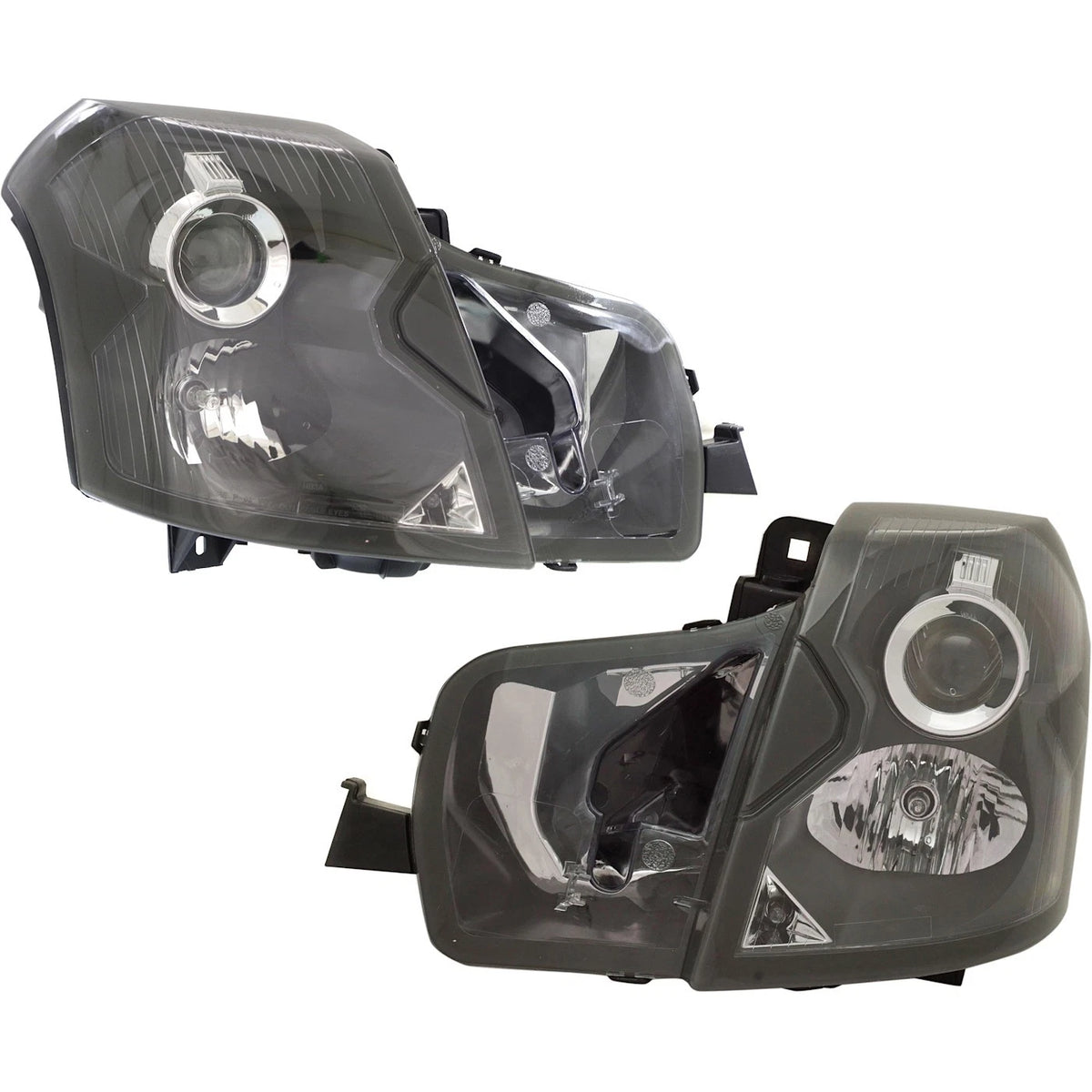 Headlight Set for Cadillac CTS (2003–2007) Halogen w/ Bulbs