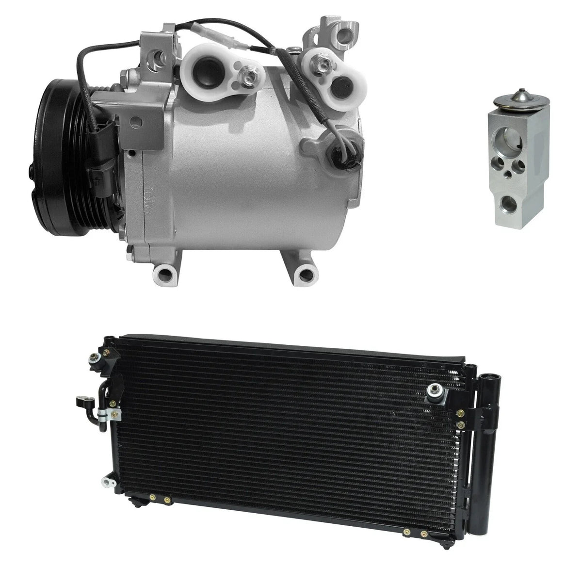 A/C Compressor Kit With Condenser for Mitsubishi Eclipse 2.4L (2002–2005)