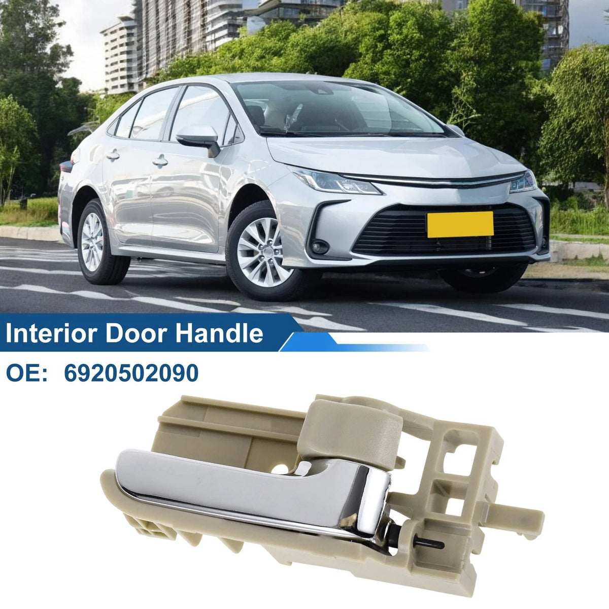 Front Driver Side Interior Door Handle for Toyota Corolla (2003–2008) No. 6920502090