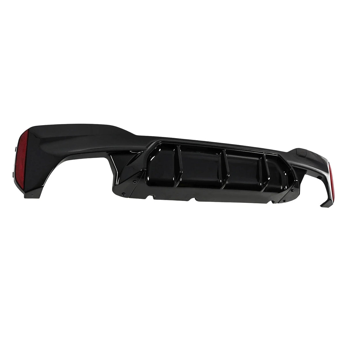 Rear Diffuser M5 Style for BMW 5 Series G30 (2017-2023) Glossy Black