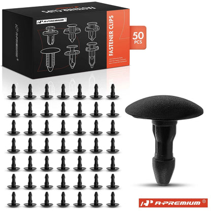50x Nylon Reveal Moulding Pin Retainer Clip for Acura Honda