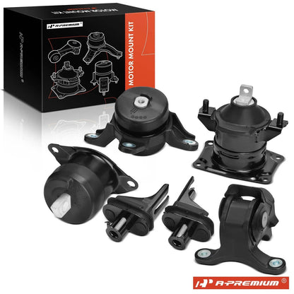 6X Engine Motor & Suspension Subframe Mount for Honda Accord (2003–2007)