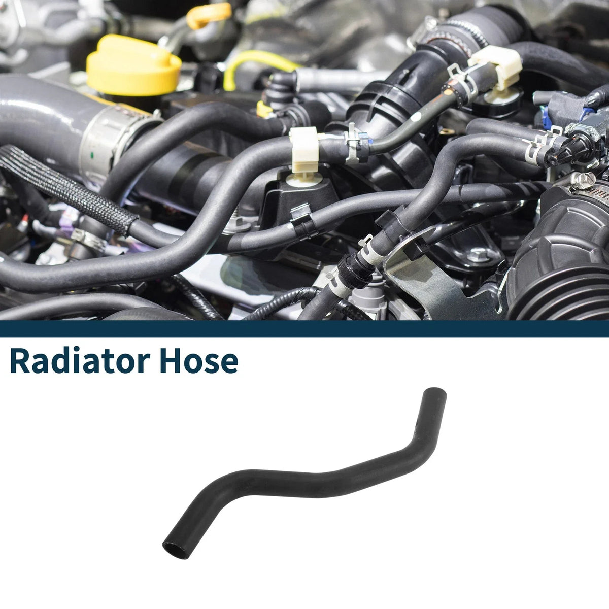 Radiator Hose No. 254122F000 for Kia Cerato (2005–2008) Rubber
