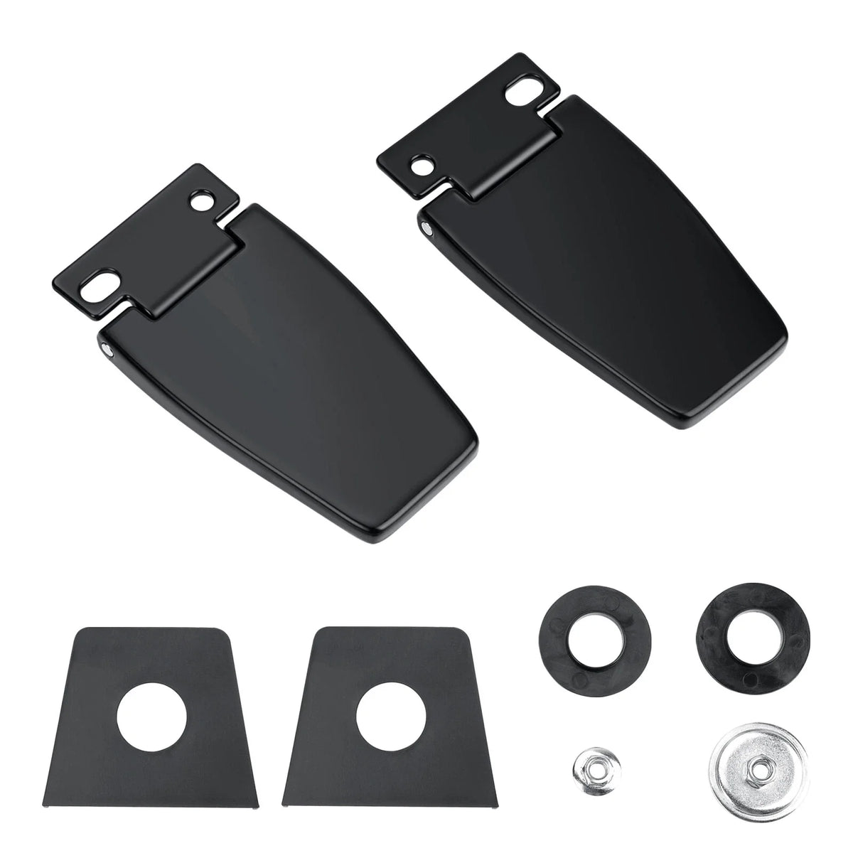 2X Rear Hatch Gate Window Hinge for Jeep Wrangler TJ YJ (1987–2006)