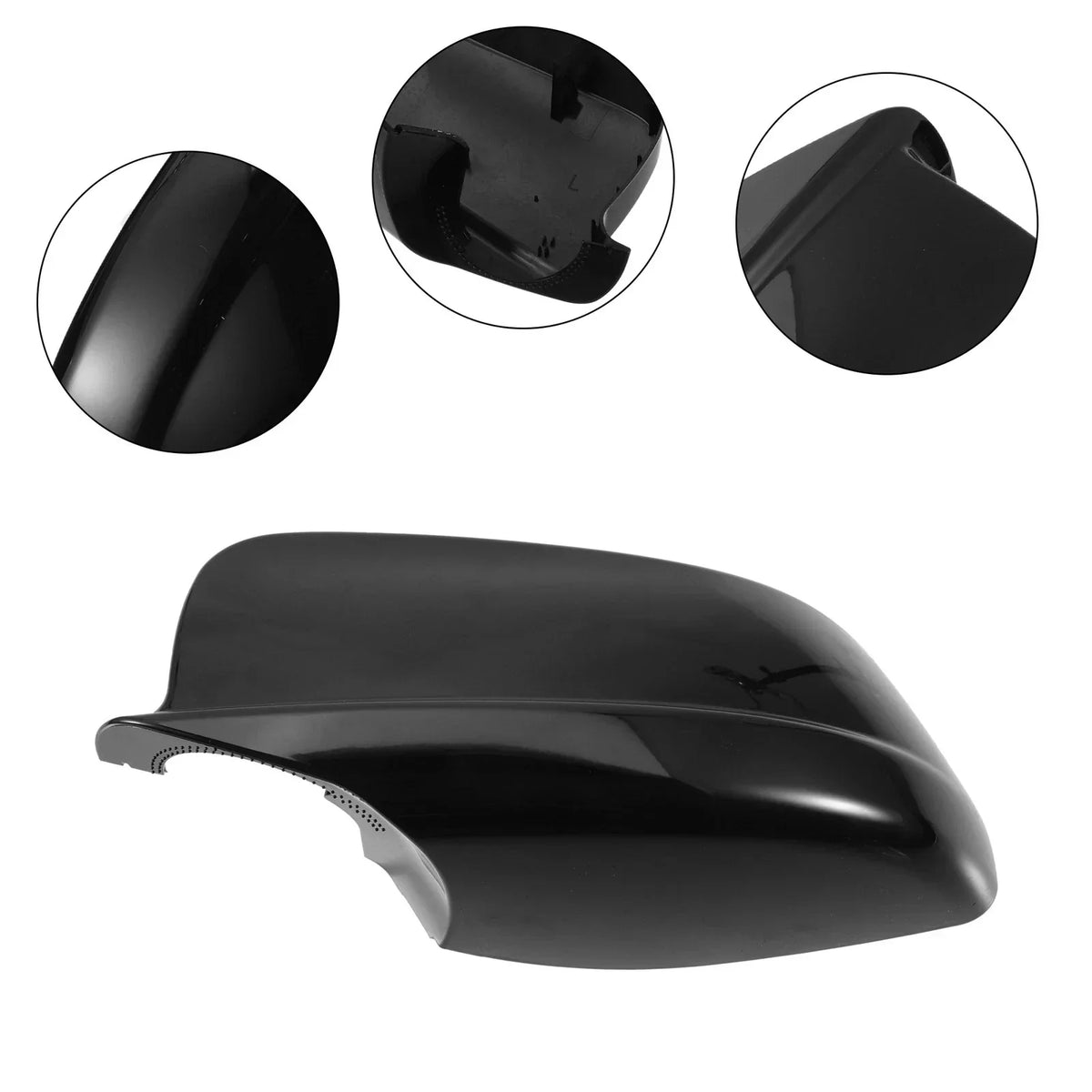 1 Pair of Rear View Mirror Shell Covers for BMW 528i XDrive