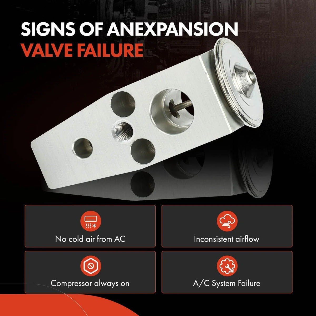 A/C Expansion Valve for Honda Pilot, Ridgeline & Acura MDX 2019-2024