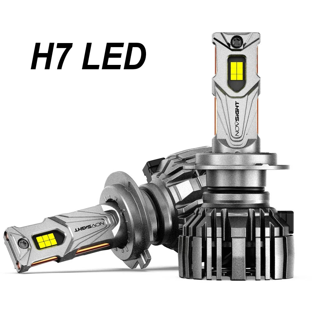 140W H7 LED Headlight Bulbs Kit 6500K 30000LM for NOVSIGHT