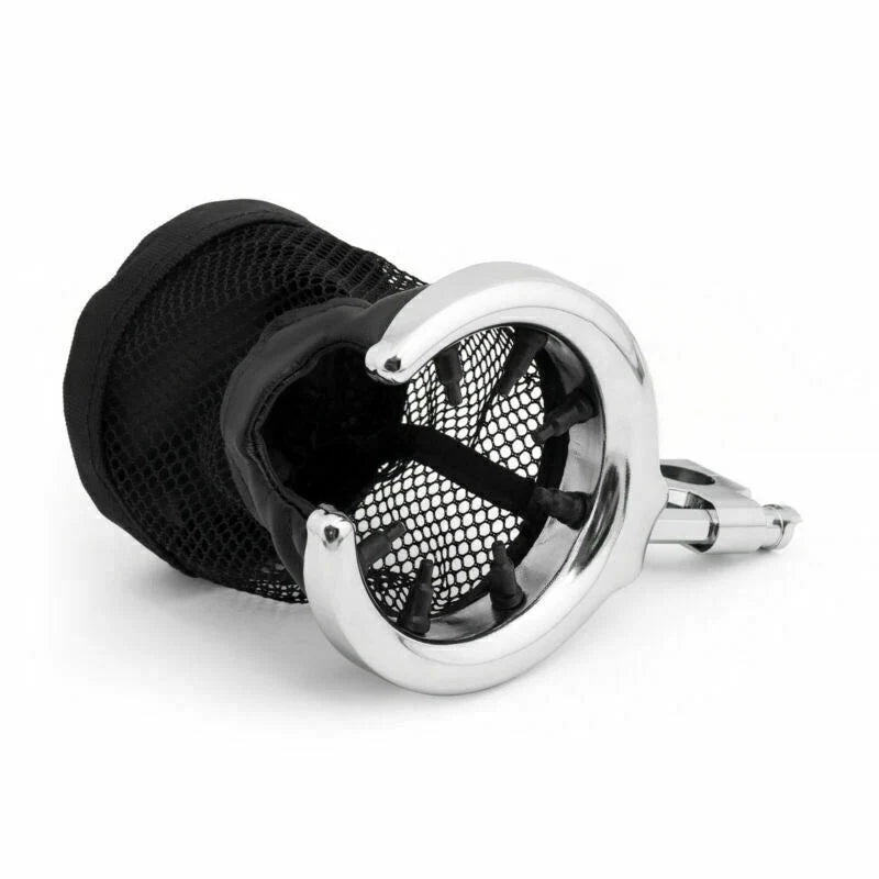 1" Handlebar Cup Holder for Hy T9 (Universal) - Chrome
