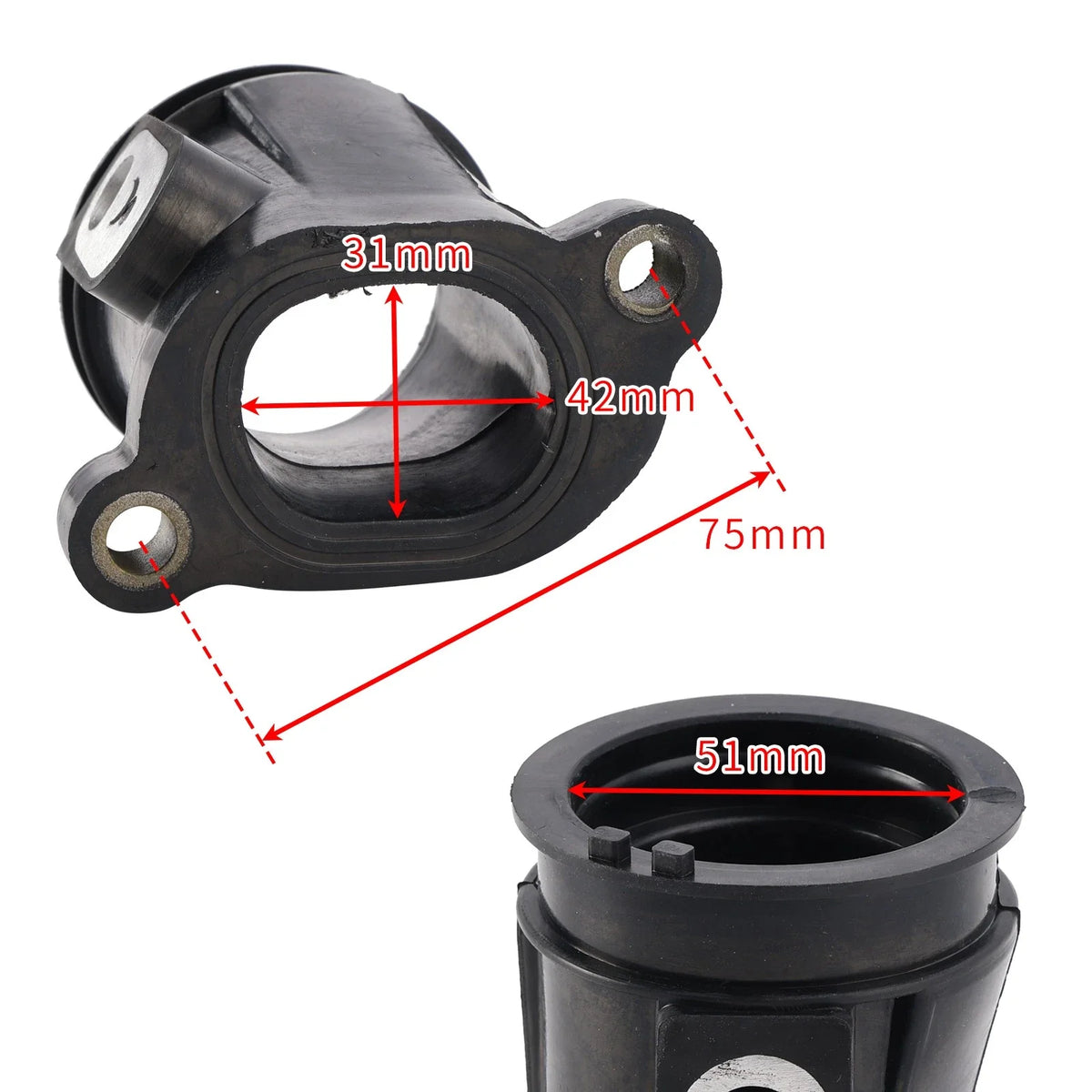 Throttle Body Adapter for Polaris Ranger Sportsman ACE RZR 570 (2012–2016)