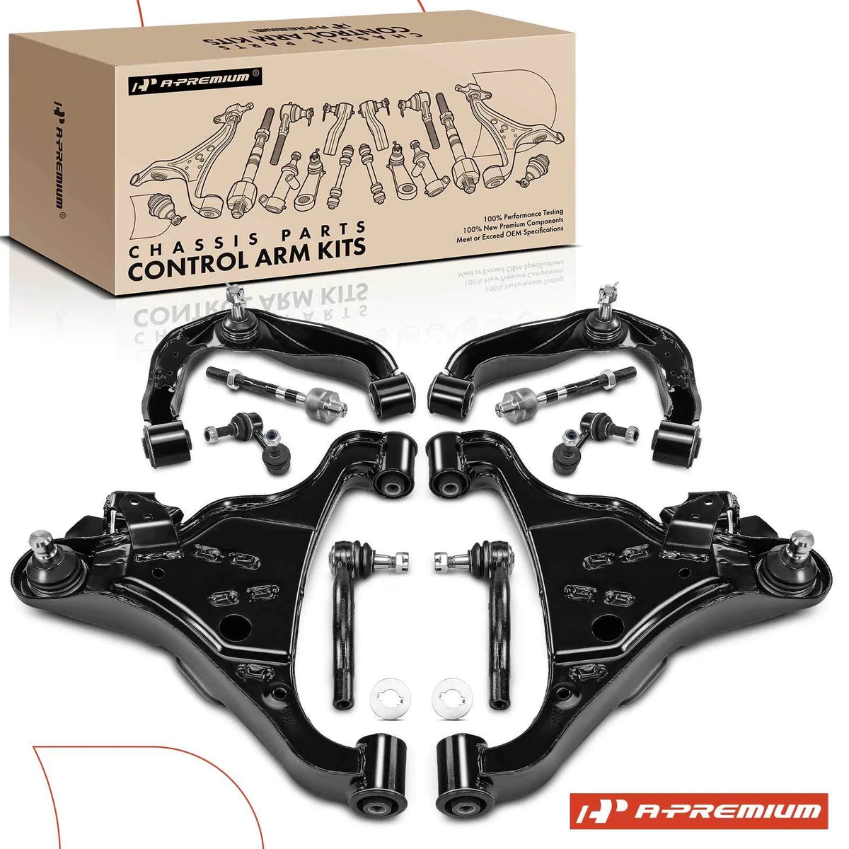 10x Front Control Arm with Ball Joint for Nissan Frontier (2005–2018)