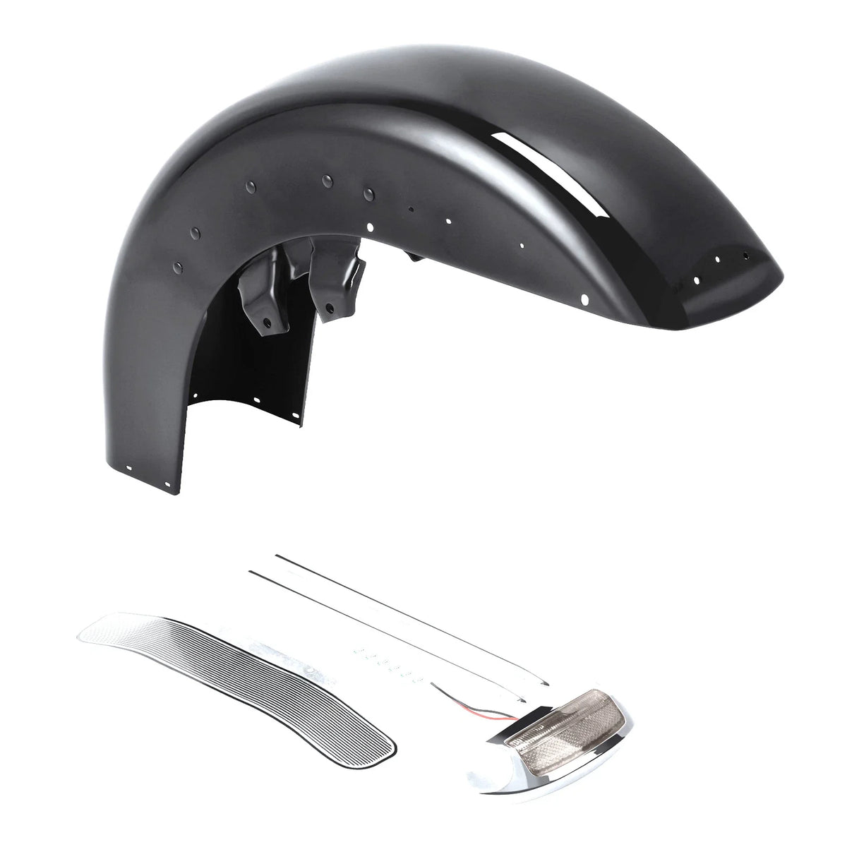 Front Fender Assembly for Harley Electra Glide Road King (1989–2013)