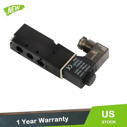 24V DC 5 Way Directional Control Solenoid Valve for Air Cylinder