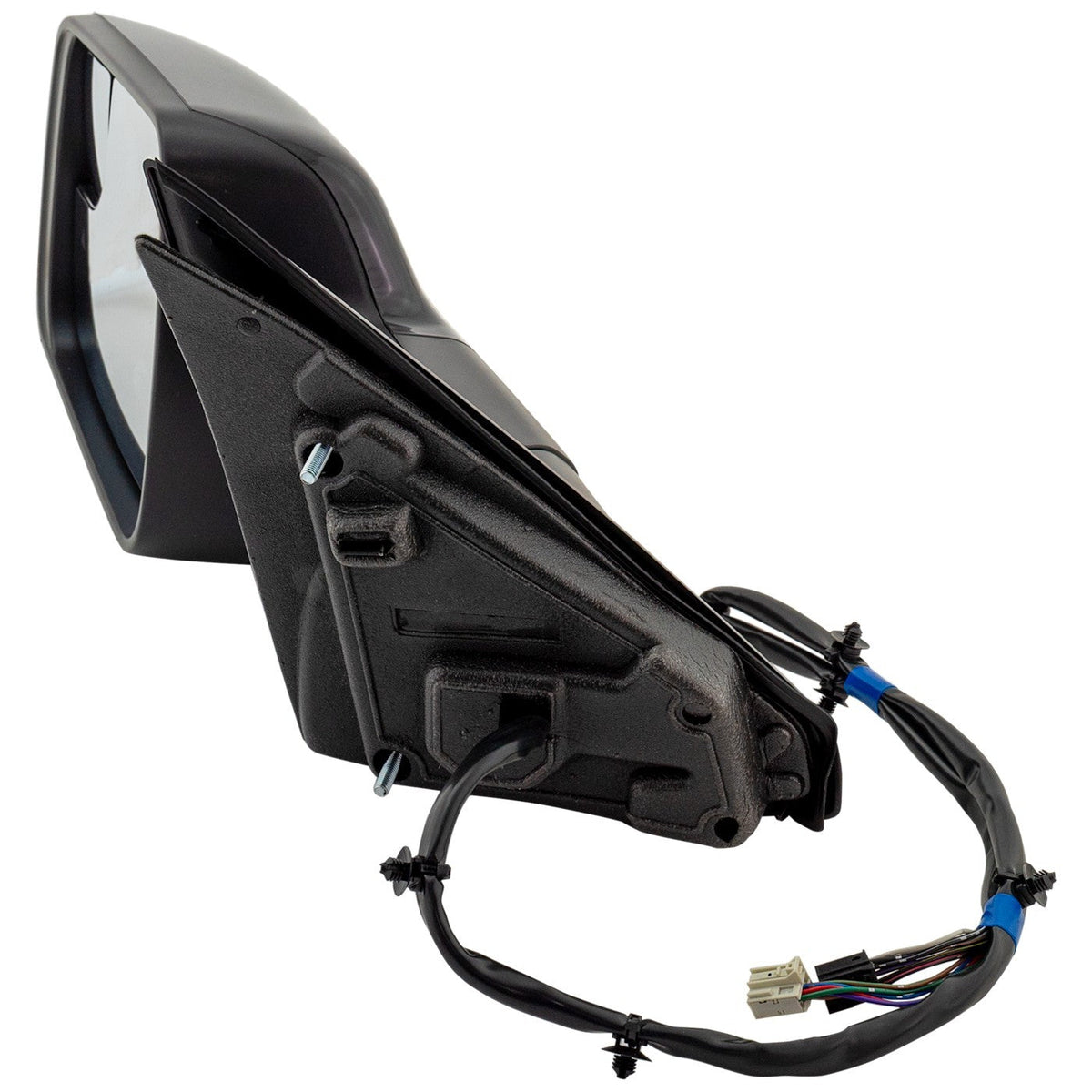 Left Heated Folding Mirror with Turn Signal in Black for Ram 1500 2019-2022