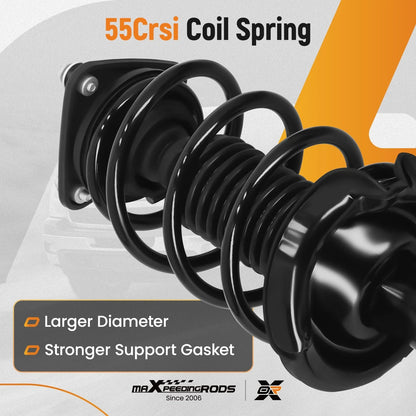 2X Front Strut and Coil Spring for Ford Focus (2012-2013) 2.0L