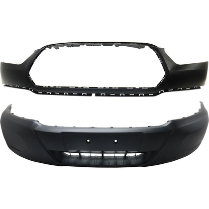 Bumper Cover Fascia Front Upper for Ford Transit-150 Transit-250 Transit-350 (2015–2023)