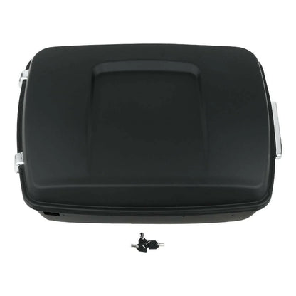 Matte Black Backrest Rack for Trunk on Harley Electra Glide 1997-2008