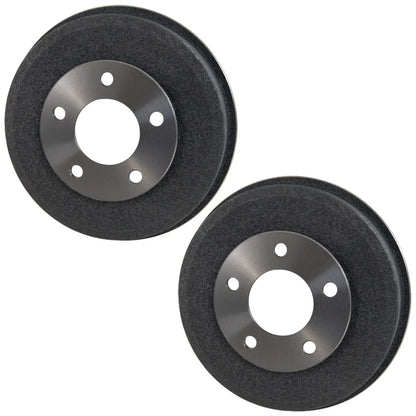 Set of 2 Rear Brake Drums for Nissan Hardbody Pickup Frontier