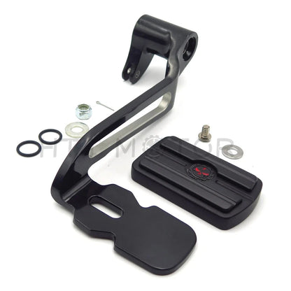Brake Pedal Gear Skull Foot Peg for Harley Touring Trike Road King (2014–2018)