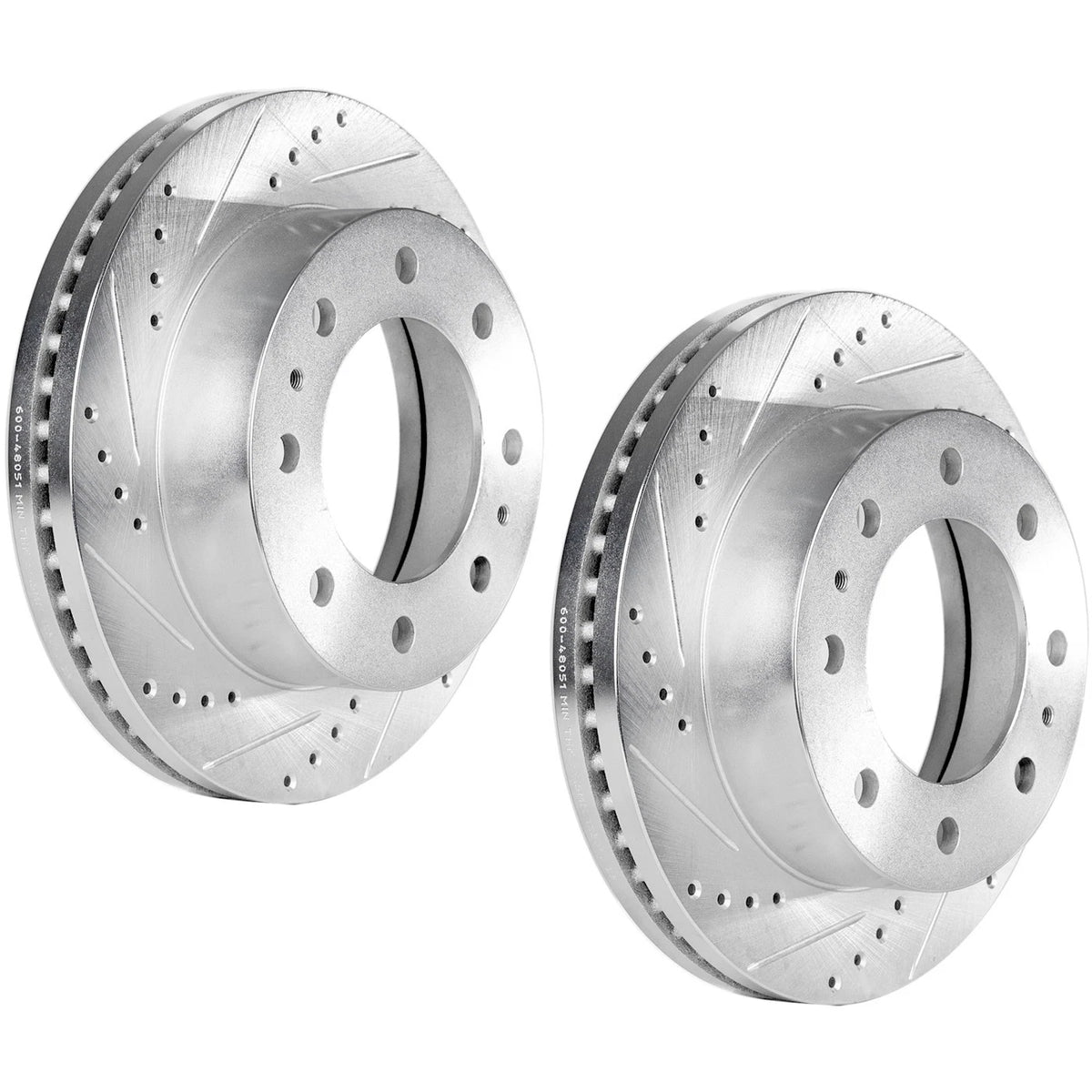 Front Brake Disc Rotors for Chevy GMC Sierra 2500 HD Silverado 3500 (2001–2019)