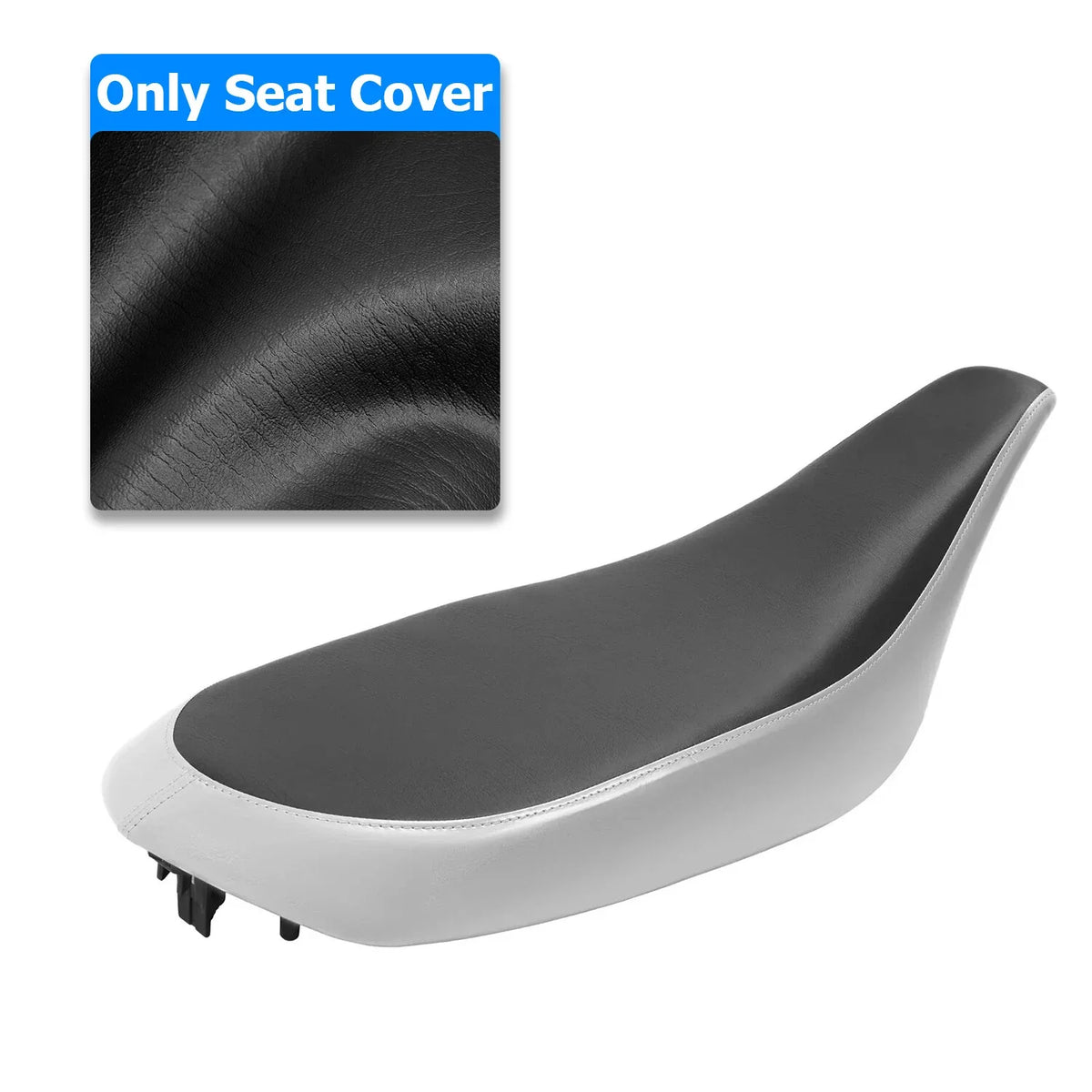 Black Silver Seat Cover for Yamaha YFZ450 (2007 to 2013)