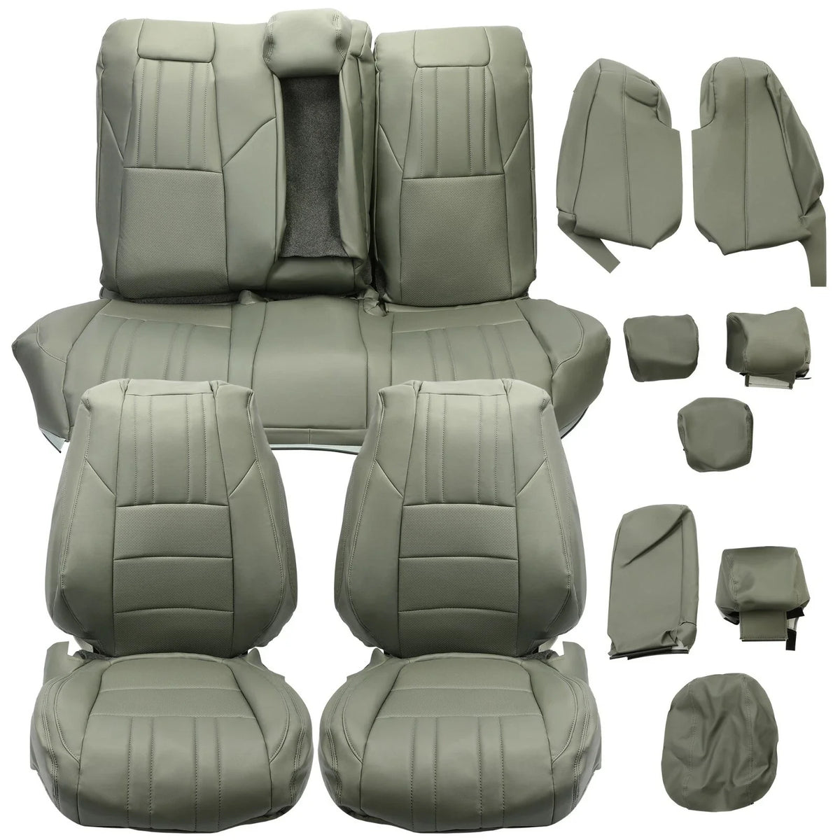 Set of 2 Front and Rear Seat Covers for 2018-2022 Honda Accord
