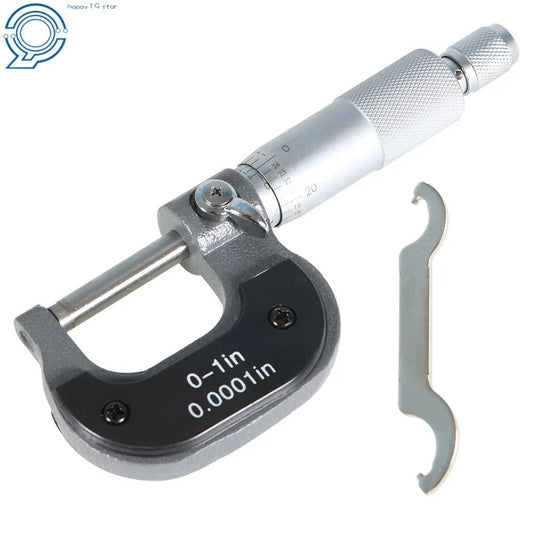 Outside Micrometer 0-1" 0.0001" for Machinist Tool