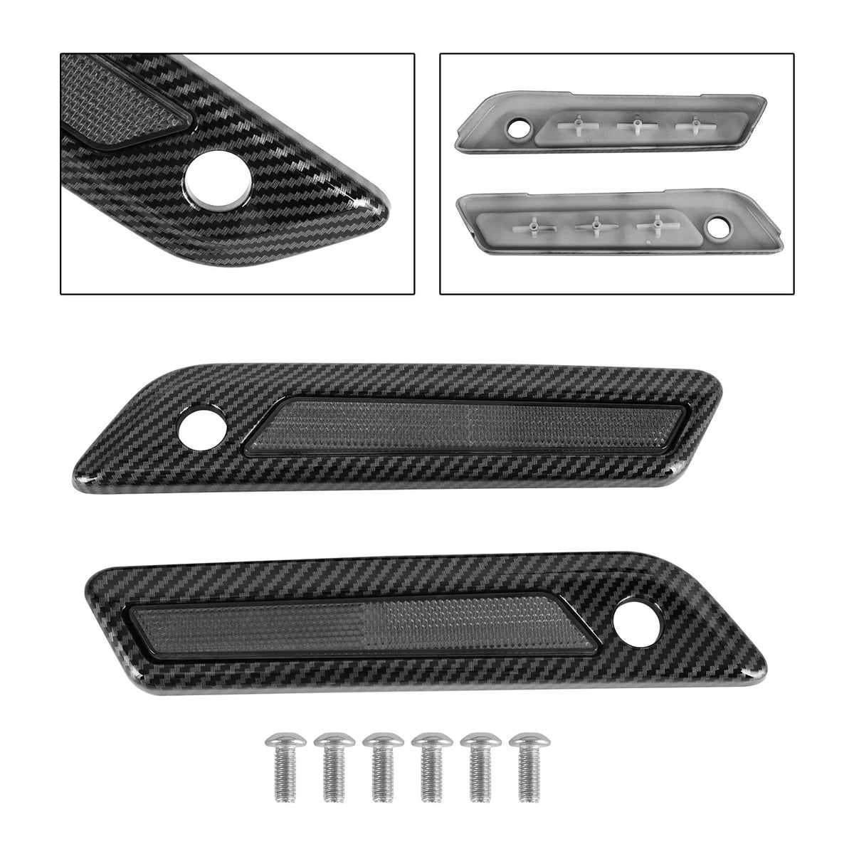 Luggage Saddlebag Latch Cover for Harley Touring Road Glide King (2014–2023)