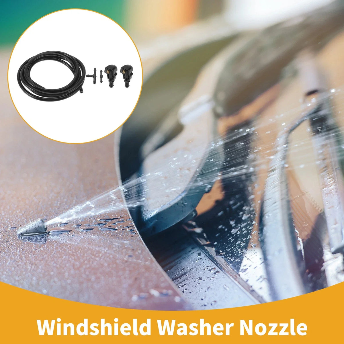 Windshield Washer Nozzle Kit for Ford F150 (2004–2023) No. 3W7Z17603AA