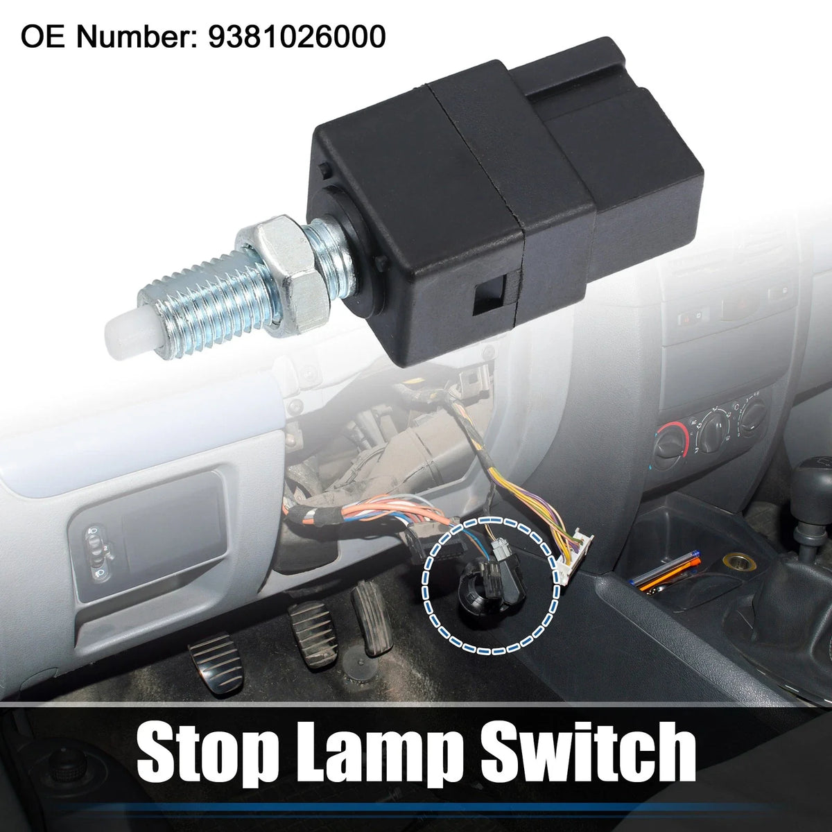 Stop Lamp Switch for KIA Picanto (2007–2011) No. 9381026000