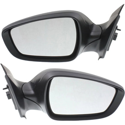 Power Mirror Set for Hyundai Accent (2012–2014) Textured Black Folding