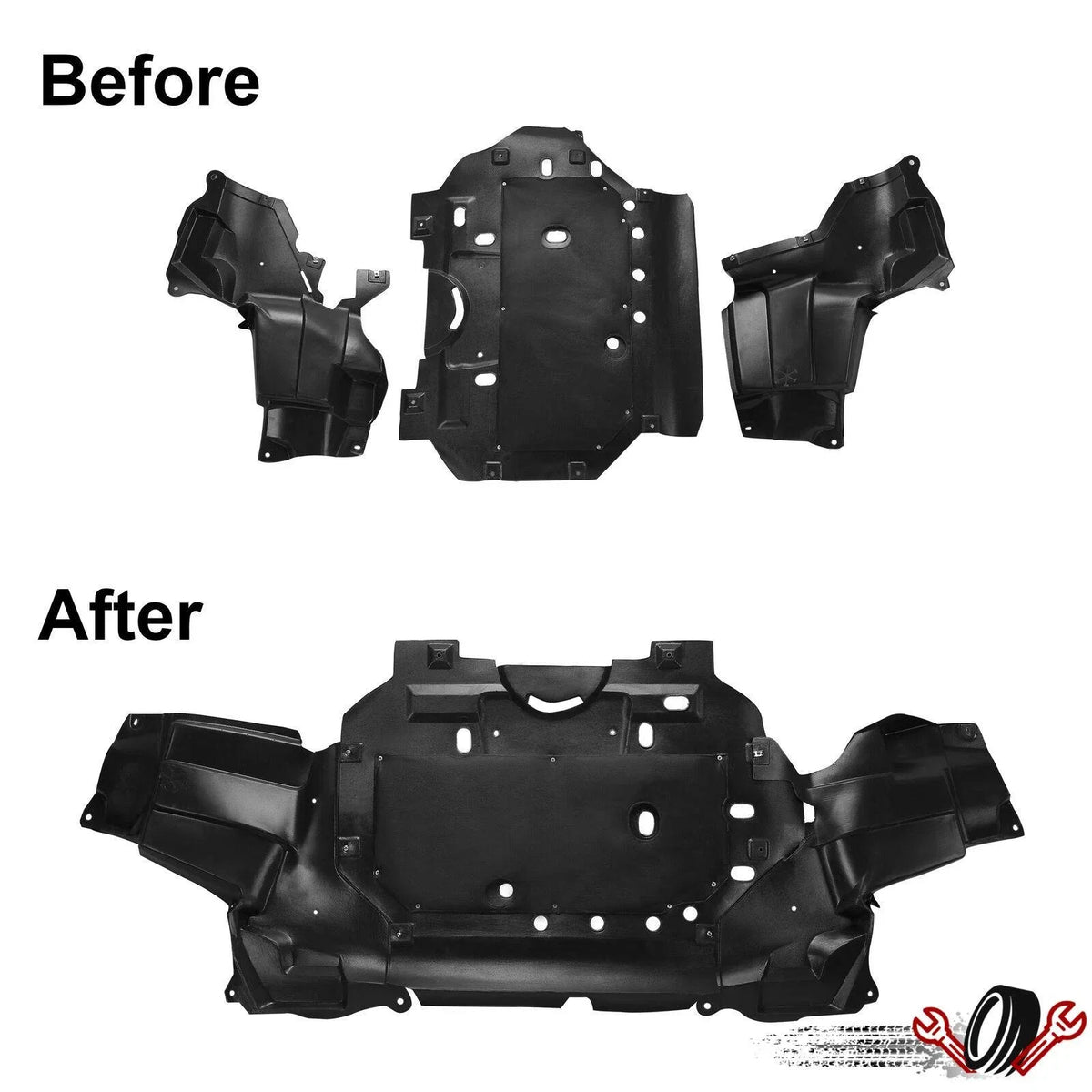 Engine Splash Shield for Honda Fit (2015–2020)