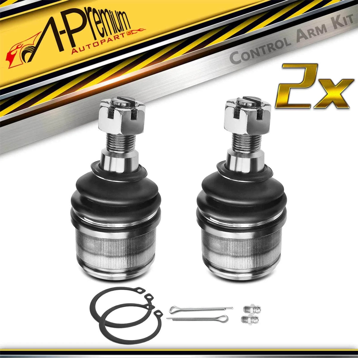 2X Front Lower Ball Joint for Ford F-250 Super Duty (1987–2020)