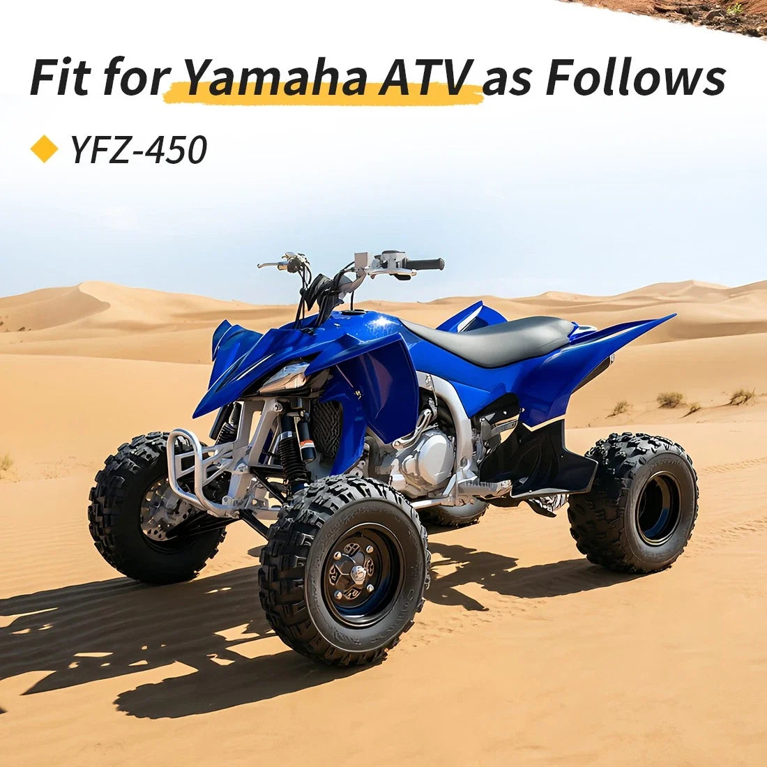 250pc Bolt Nut Kit for Yamaha YFZ 450 (2004–2023)