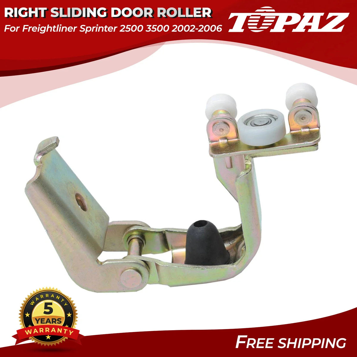 Right Sliding Door Roller for Dodge Sprinter 2500 3500 (2003–2006)