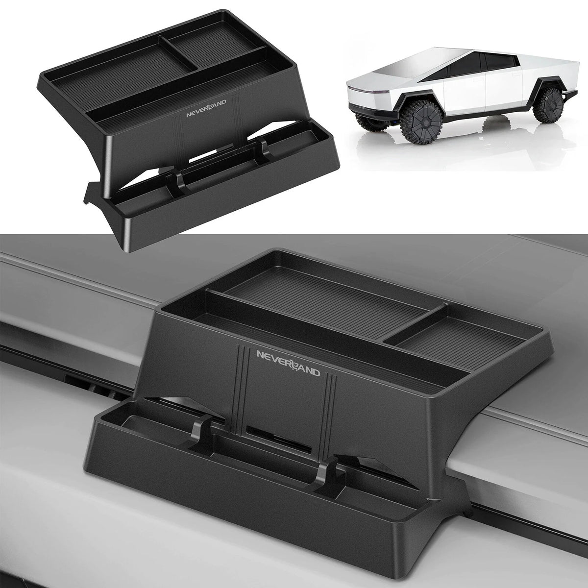 Rear Console Screen Organizer for Cybertruck (2024-2025)